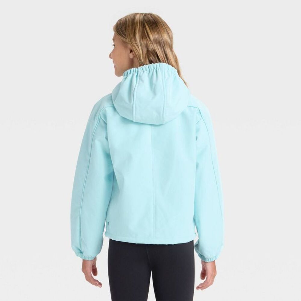 Girls' Softshell Jacket - All In Motion Blue L - Picture 2 of 3